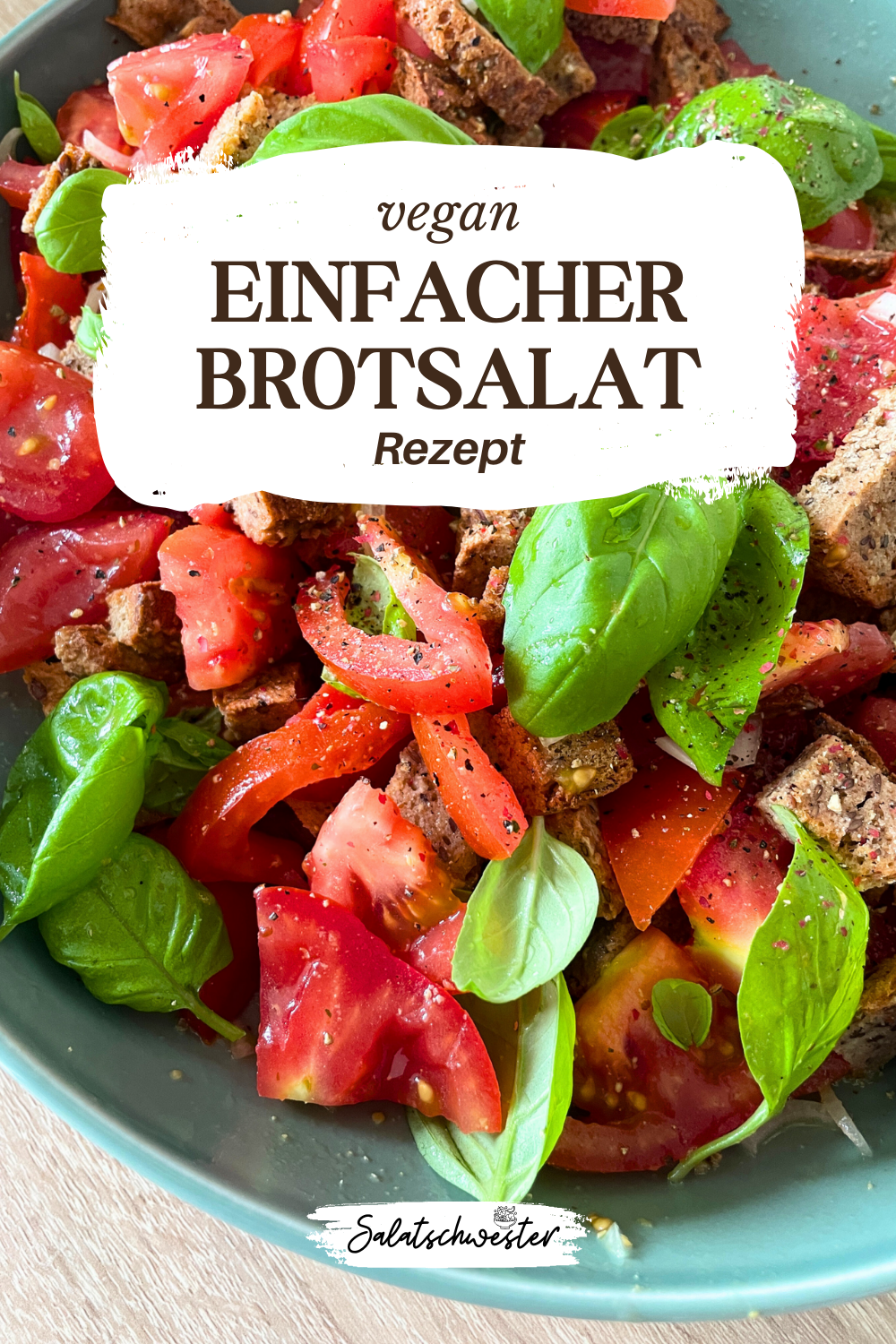 Eine bunte Geschmacksexplosion: Mein Brotsalat mit Tomaten und Basilikum ist eine wahre Geschmacksexplosion! Die Kombination aus knusprigem Brot, saftigen Tomaten und aromatischem Basilikum ist einfach unwiderstehlich und sorgt für ein echtes Geschmackserlebnis. Perfekt für alle, die auf der Suche nach einem leckeren und gesunden Salat sind, der einfach zuzubereiten ist und dabei auch noch gut aussieht.