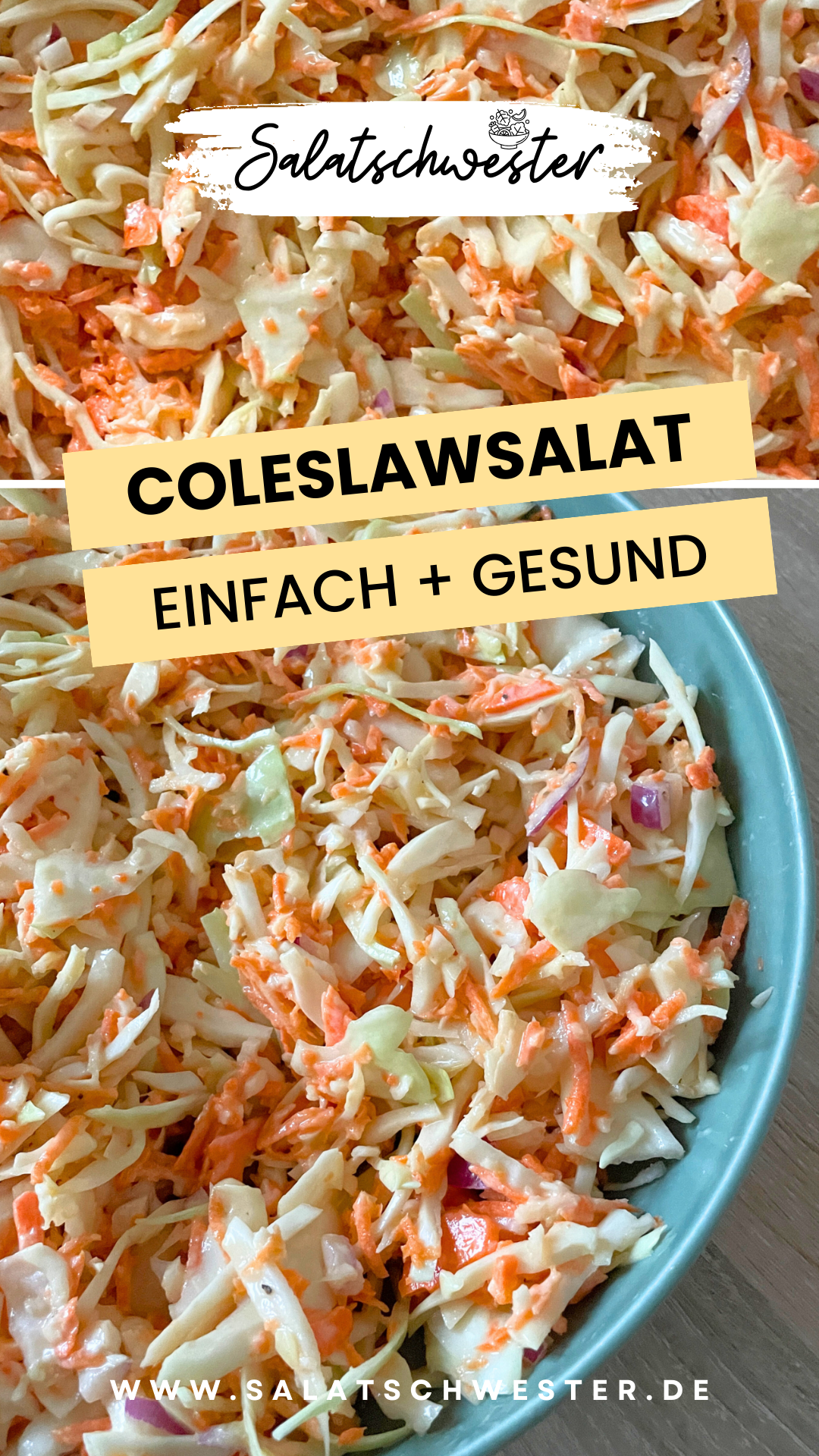 Perfekte Begleitung für jede Gelegenheit: Ob beim Grillen im Garten, beim Picknick im Park oder als Beilage zum Abendessen - dieser vegane Coleslaw Salat ist immer eine willkommene Ergänzung. Sein erfrischender Geschmack und seine vielseitige Verwendbarkeit machen ihn zu einem echten Allrounder. 