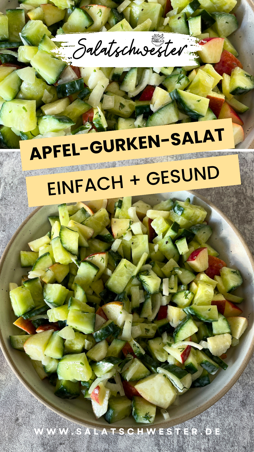 Entdecke die Vielfalt der veganen Küche: Du möchtest die Vielfalt der veganen Küche entdecken? Mein Gurkensalat mit Apfel und veganem Joghurtdressing ist der perfekte Einstieg! Mit frischen Zutaten und einem köstlichen Dressing bietet dieser Salat nicht nur eine gesunde Option, sondern auch ein Geschmackserlebnis, das dich überzeugen wird.