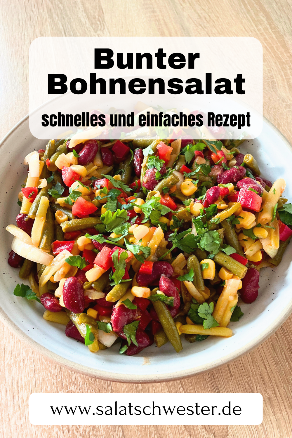 Probier dieses köstliche Salatrezept aus und koste die Aromen frischer Zutaten wie Kidneybohnen voll aus. Begleite mich auf meiner Reise durch die Welt veganer und vegetarischer Salatideen und erlebe gesunden Genuss im Handumdrehen.