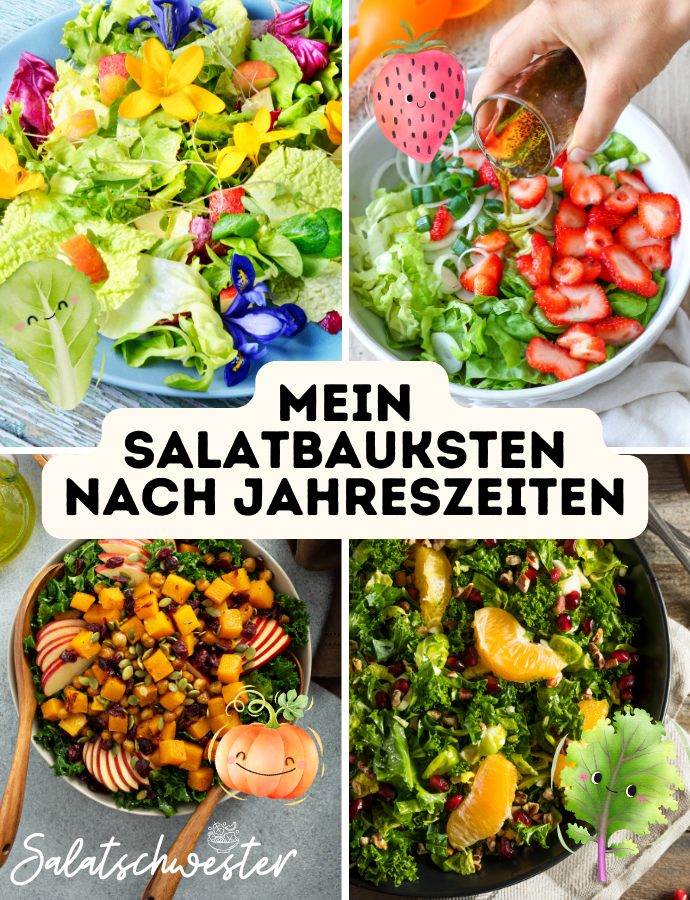 Salatbaukasten nach Jahreszeiten und kostenloser Download