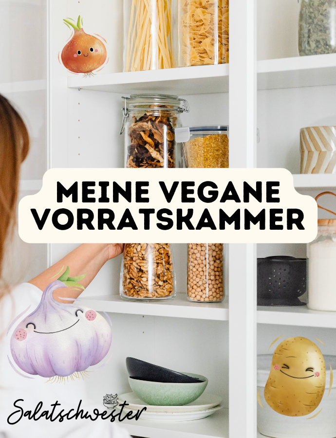 Vegane Vorratskammer Liste als kostenloser Download