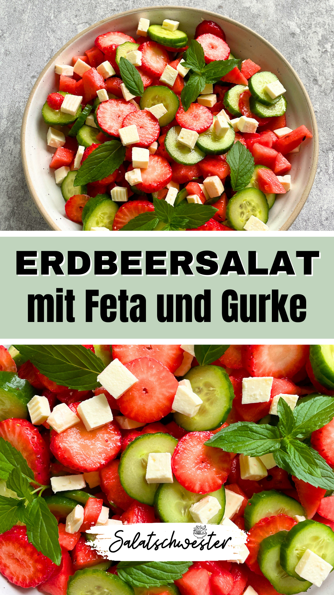 Manchmal muss es einfach etwas Besonderes sein, und dieser Erdbeer-Melonen-Gurkensalat mit Feta ist genau das. Als Fan von Salat-Rezepten liebe ich die fruchtige Frische kombiniert mit dem würzigen Feta. Dieser schnelle und gesunde Salat ist perfekt für jede Gelegenheit – ob als Sommersalat, leichtes Mittagessen oder bunter Obstsalat bei einer Gartenparty. Ein echter Genuss für alle, die vegetarische Rezepte lieben.