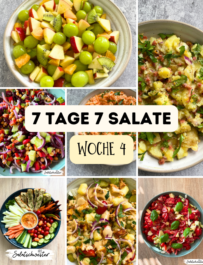 Wochenplan: 7 Tage 7 Salate Woche 4 – Salate für den Sommer