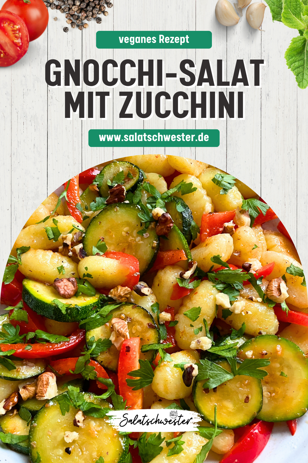 Lust auf einen lauwarmen Salat? Der Gnocchi Salat mit Paprika und Zucchini ist schnell gemacht und voller Geschmack. Egal ob du einen Wintersalat für den Abend suchst oder einfach neue Salatideen brauchst – dieses Gericht ist ein echter Allrounder!