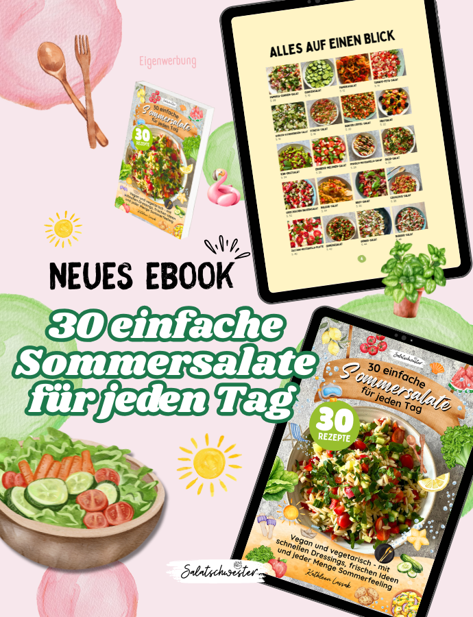 30 Sommersalate, die du lieben wirst – frisch, schnell und voller Geschmack