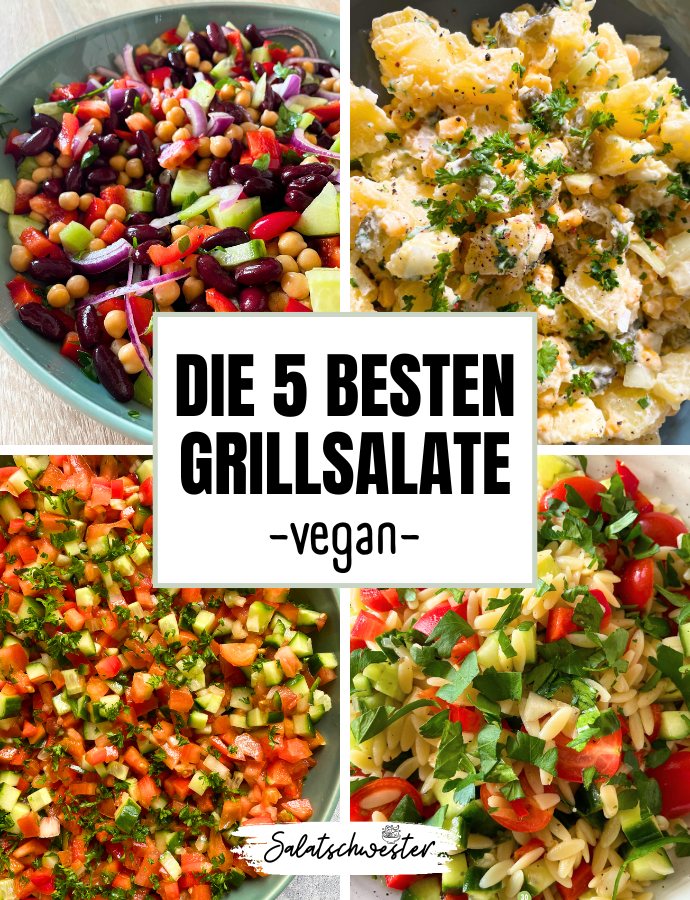 Meine besten Grillsalate – 5 Salate fürs perfekte BBQ