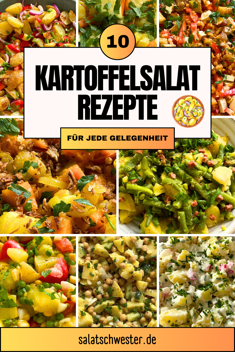 10 verschiedene Kartoffelsalat-Rezepte | Salatschwester